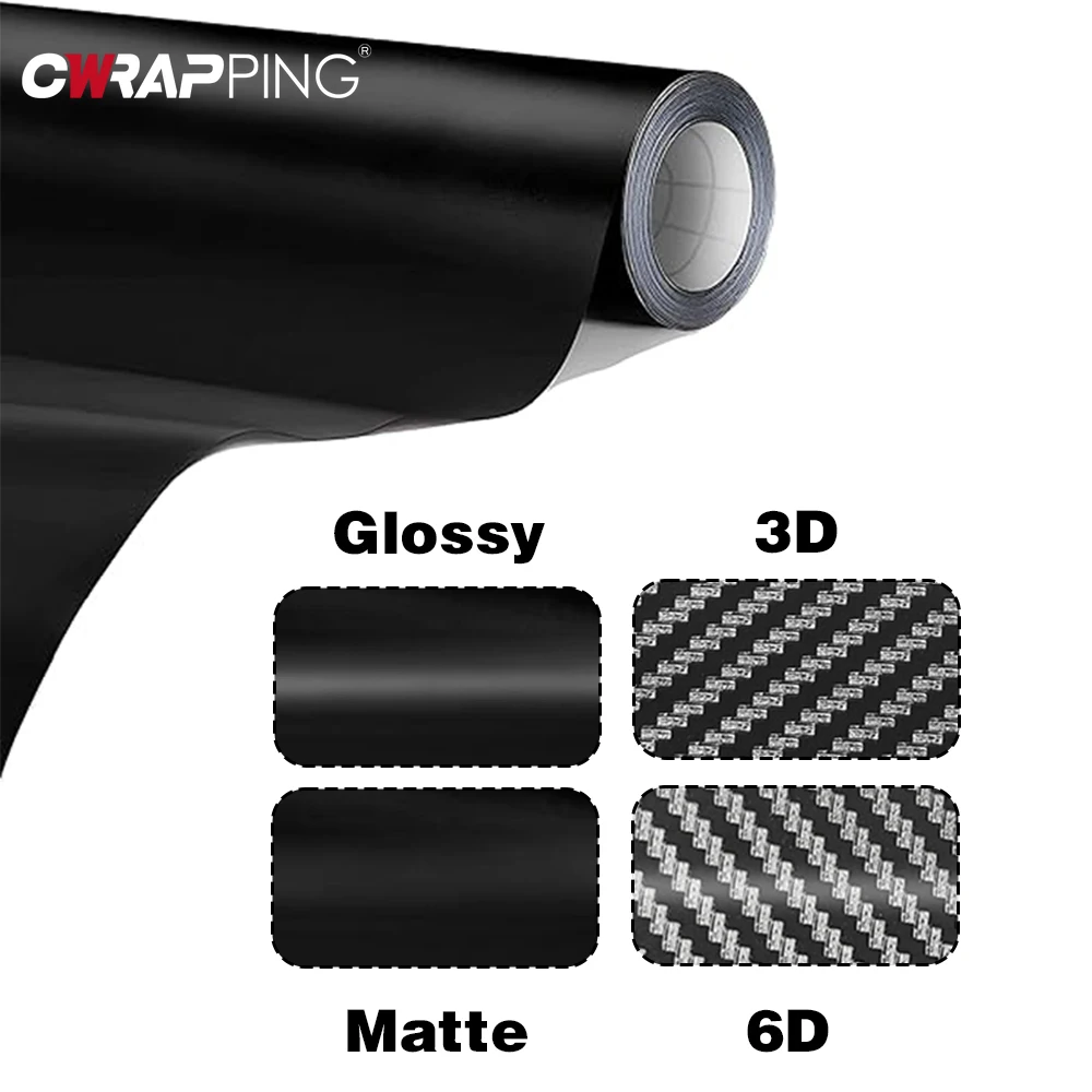 Laptop Accessories Wholesale - Carbon Fiber Matte Glossy Black Car