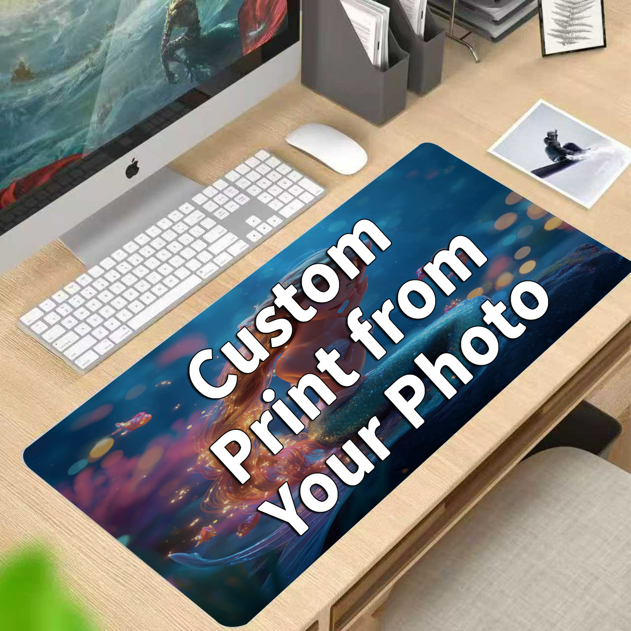 Laptop Accessories Images - Personalized Customized Mouse Pad Waterproof Non-Slip