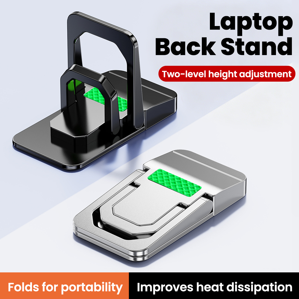 Laptop Accessories Organizer - 2PCS Foldable Invisible Computer Stand Notebook
