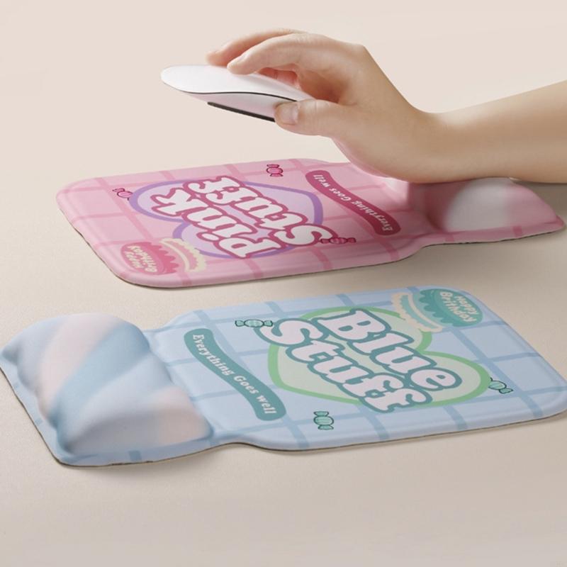 Laptop Accessories For Wrist Support - Wrist Rest Pad Soft Silicone Mouse