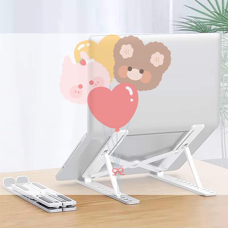 Laptop Accessories Organizer - Universal Laptop Stand Adjustable Notebook Holder