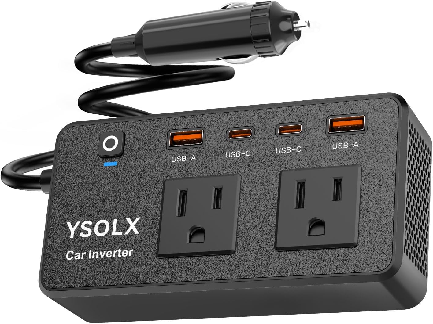 Usb C Power Adapter - 300W Portable ​Charger Car Power Inverters