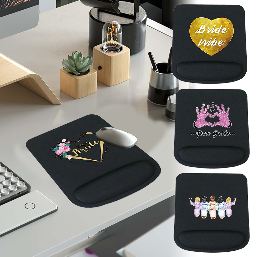 Laptop Accessories For Wrist Support - Mouse Pad Office Accessories Bride Series