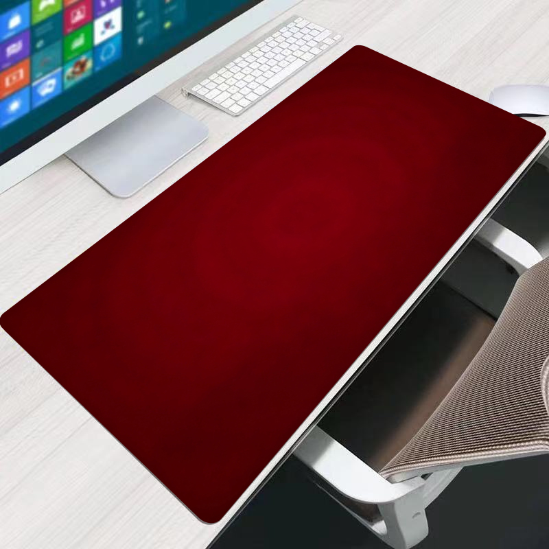 Laptop Accessories Gaming - Red Mouse Pad Office Extended Desk