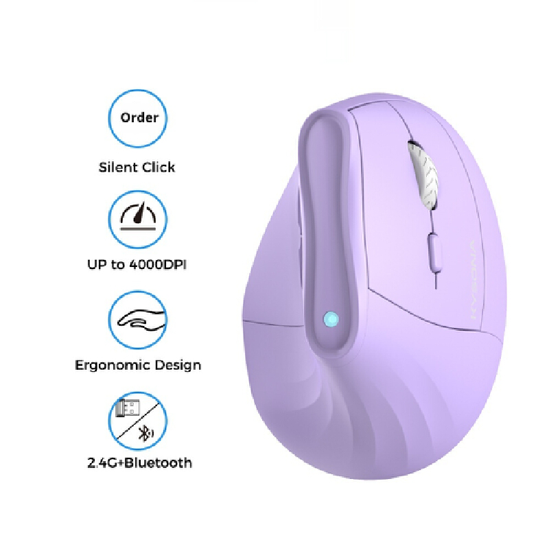 Vertical Ergonomic Mouse 57 De - Laptop Accessories For Wrist Support recension och pris
