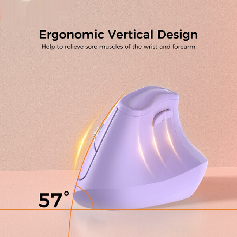 Vertical Ergonomic Mouse 57 De - Laptop Accessories For Wrist Support recension och pris