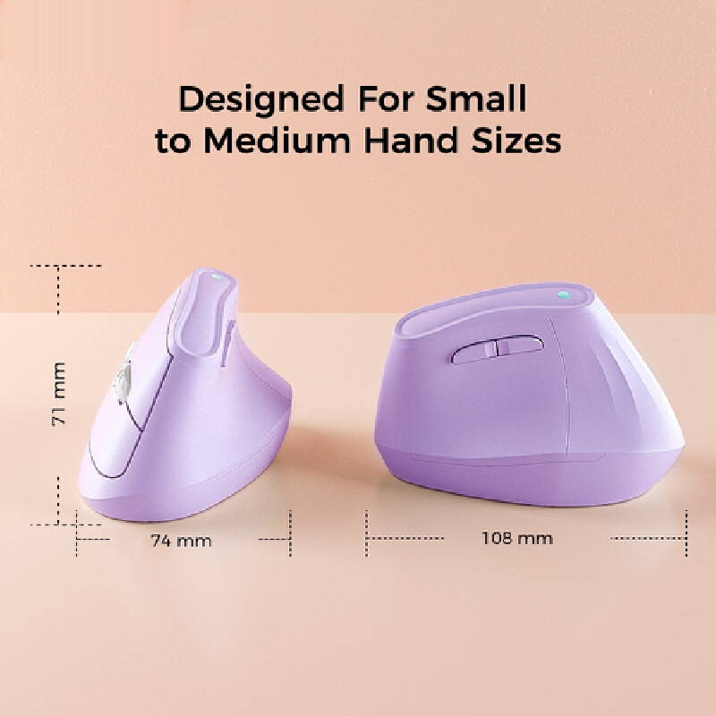 Vertical Ergonomic Mouse 57 De - Laptop Accessories For Wrist Support recension och pris