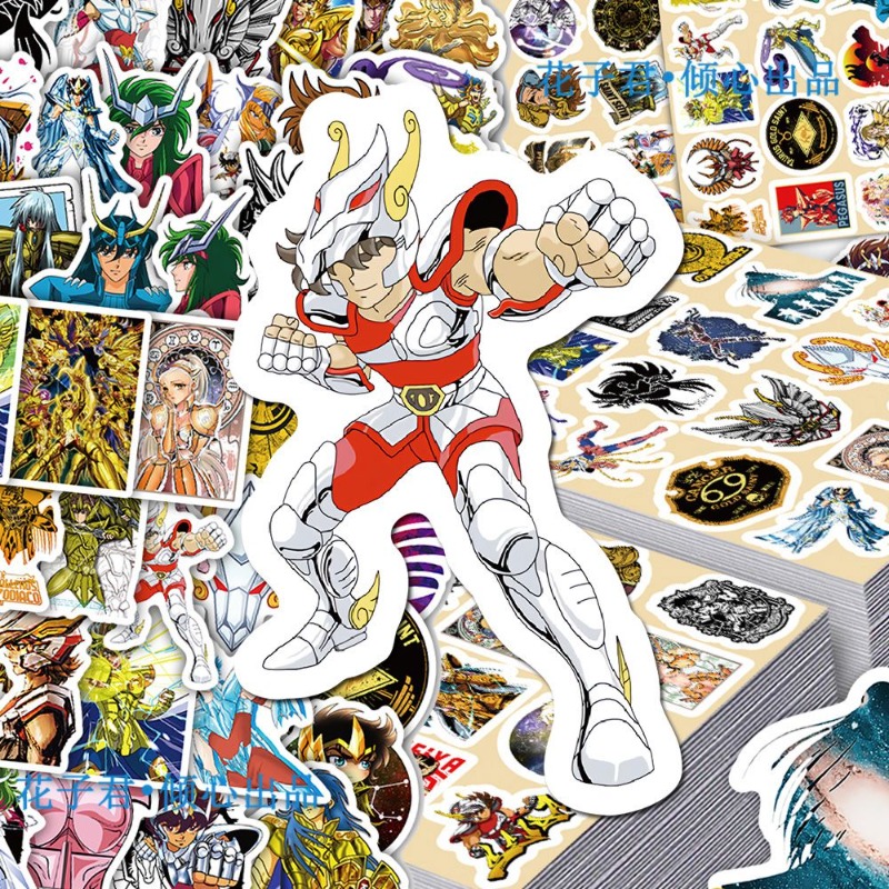 101Pcs Saint Seiya Anime Stick - Laptop Accessories Wholesale recension och pris