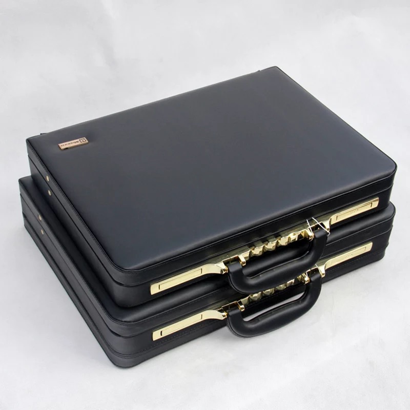 Luxury PU Leather Rolling Lugg - Laptop Accessories Travel Case recension och pris