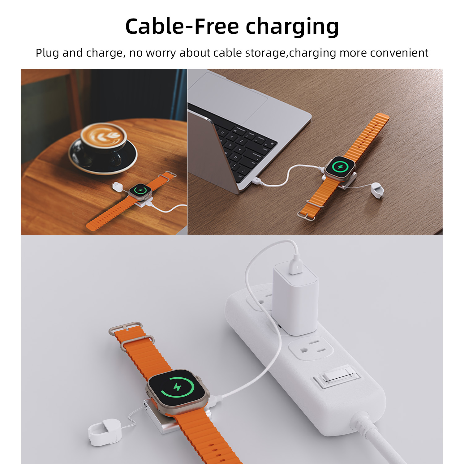 Bonola For Apple Watch Charger - Usb C Docking Hub recension och pris