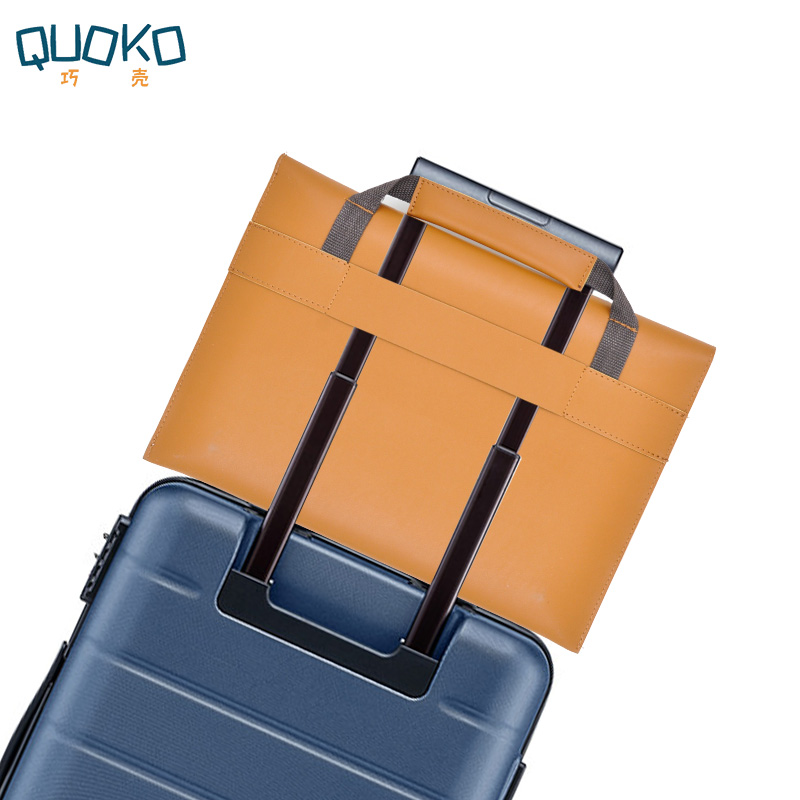 PU Leather women Laptop Bag No - Laptop Accessories Travel Case recension och pris