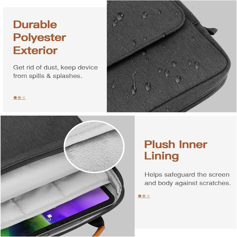 9/11/13.3 inch Tablet Sleeve C - Laptop Accessories Travel Case recension och pris