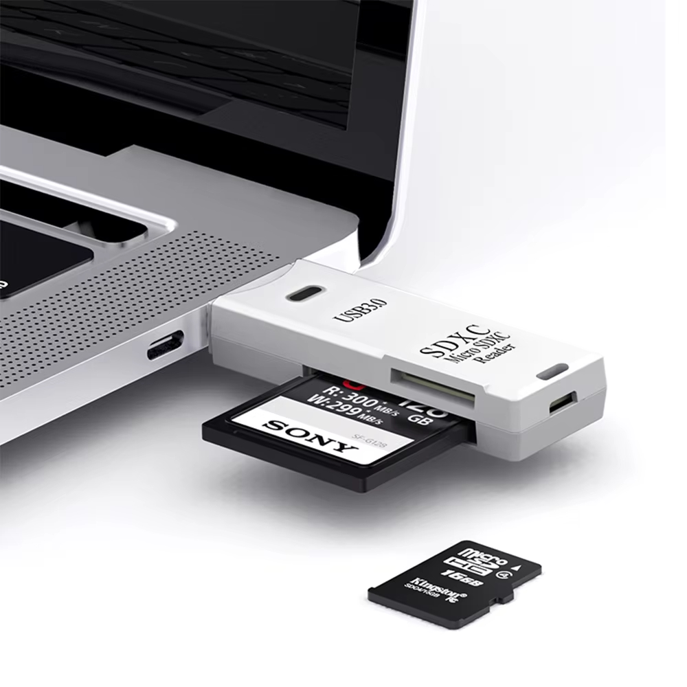 2 In 1 USB 3.0 Card Reader Mic - Laptop Accessories For Programmers recension och pris