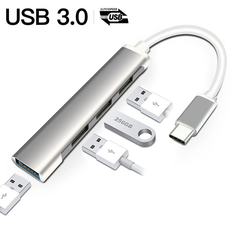 4-in-1 USB C HUB 3.0 Type C 3. - Laptop Accessories For Programmers recension och pris
