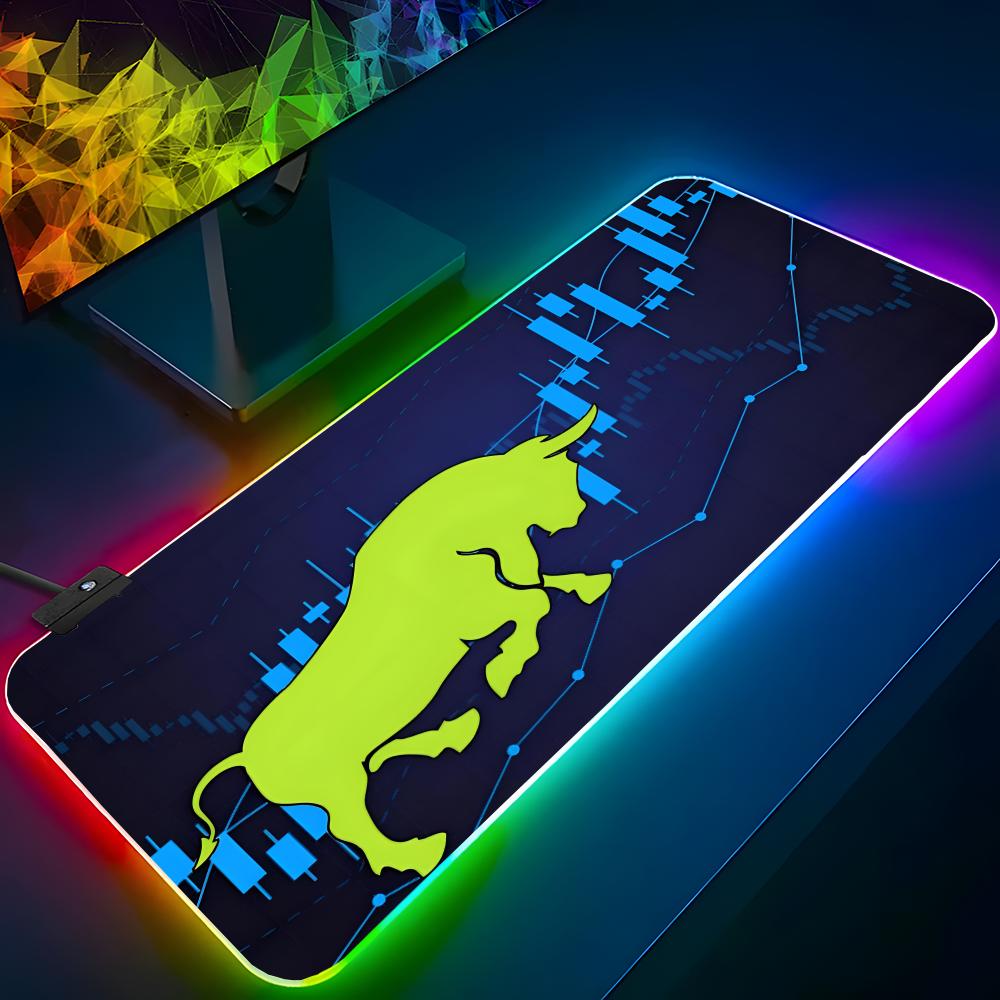 Market Bull Mouse Pad RGB Back - Laptop Accessories Rgb recension och pris