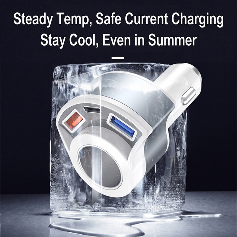 Fast Charging Multi Port Vehic - Usb C Power Adapter recension och pris