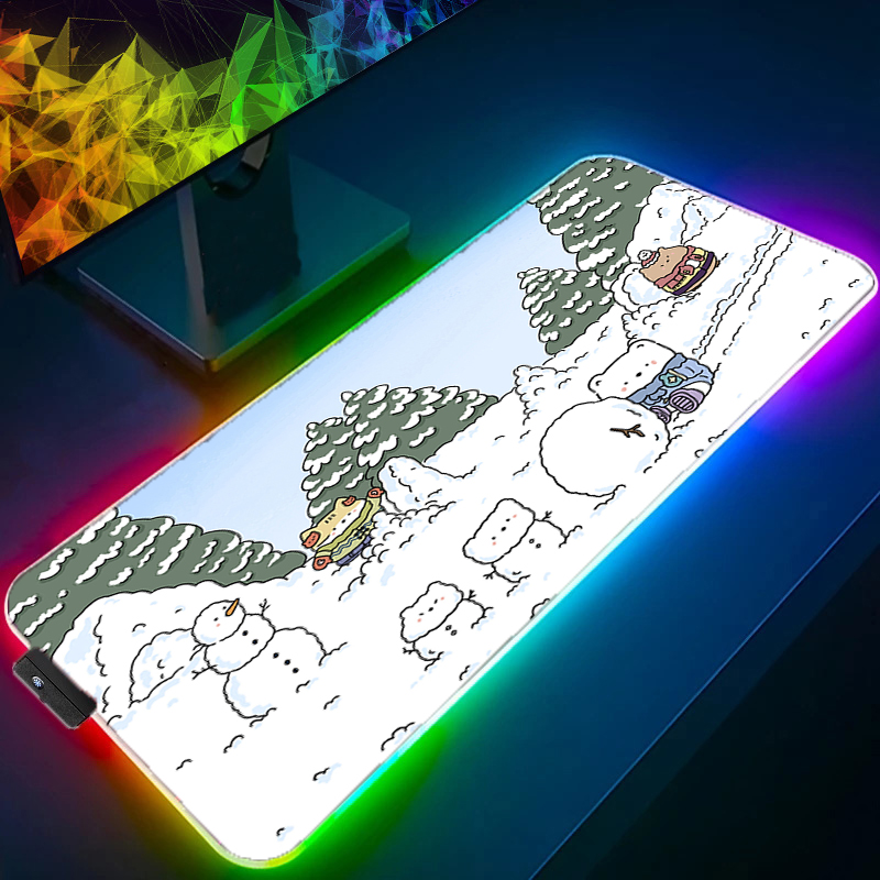 RGB LED Mouse Pad Laptop Non-s - Laptop Accessories Rgb recension och pris