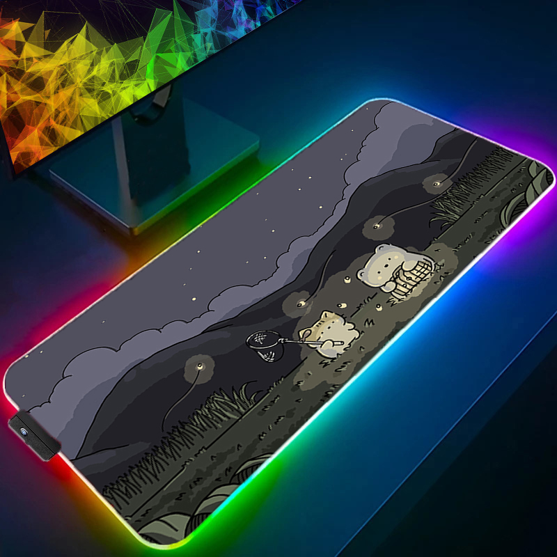 RGB LED Mouse Pad Laptop Non-s - Laptop Accessories Rgb recension och pris