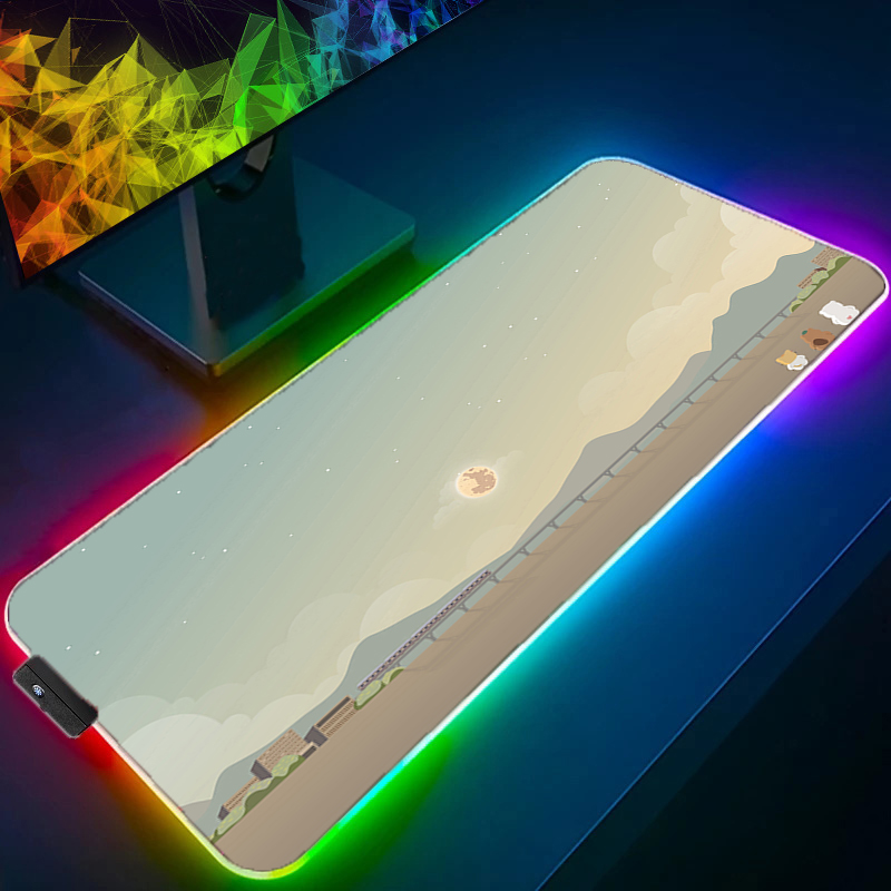 RGB LED Mouse Pad Laptop Non-s - Laptop Accessories Rgb recension och pris