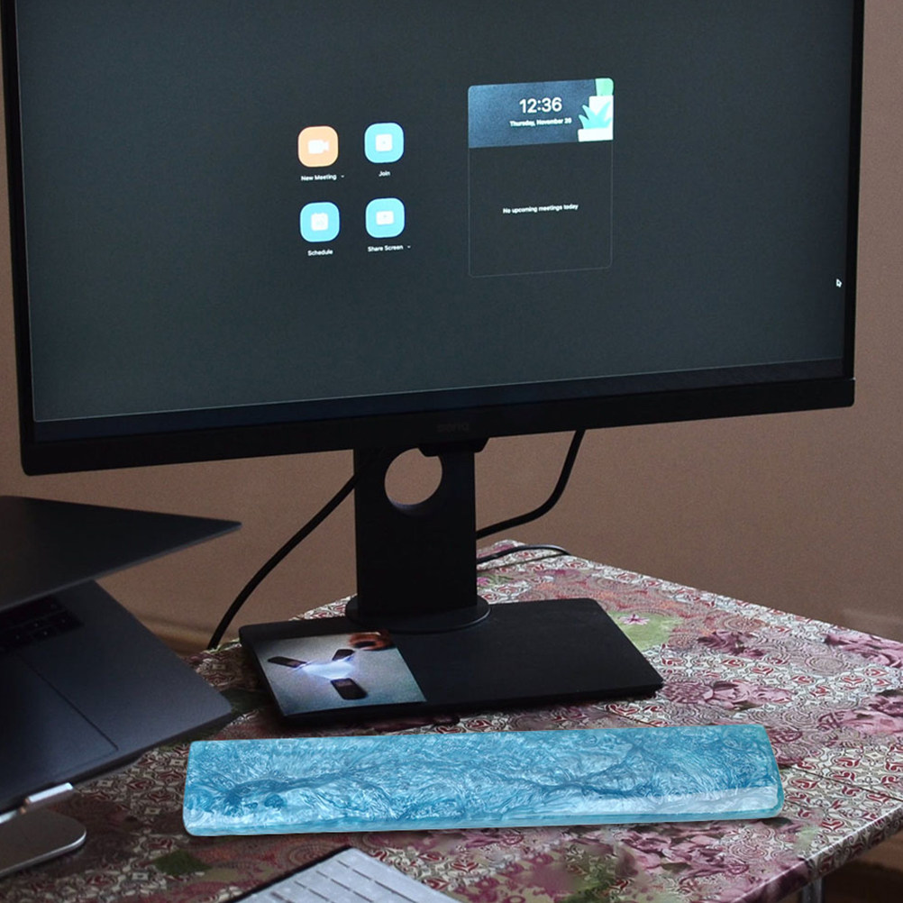 Blue Epoxy Resin Keyboard Wris - Laptop Accessories For Wrist Support recension och pris