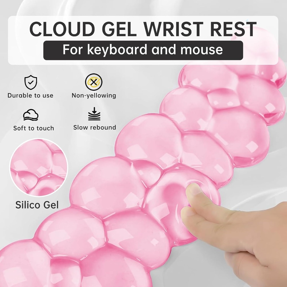 Soft Cloud Gel Mouse Pad With  - Laptop Accessories For Wrist Support recension och pris