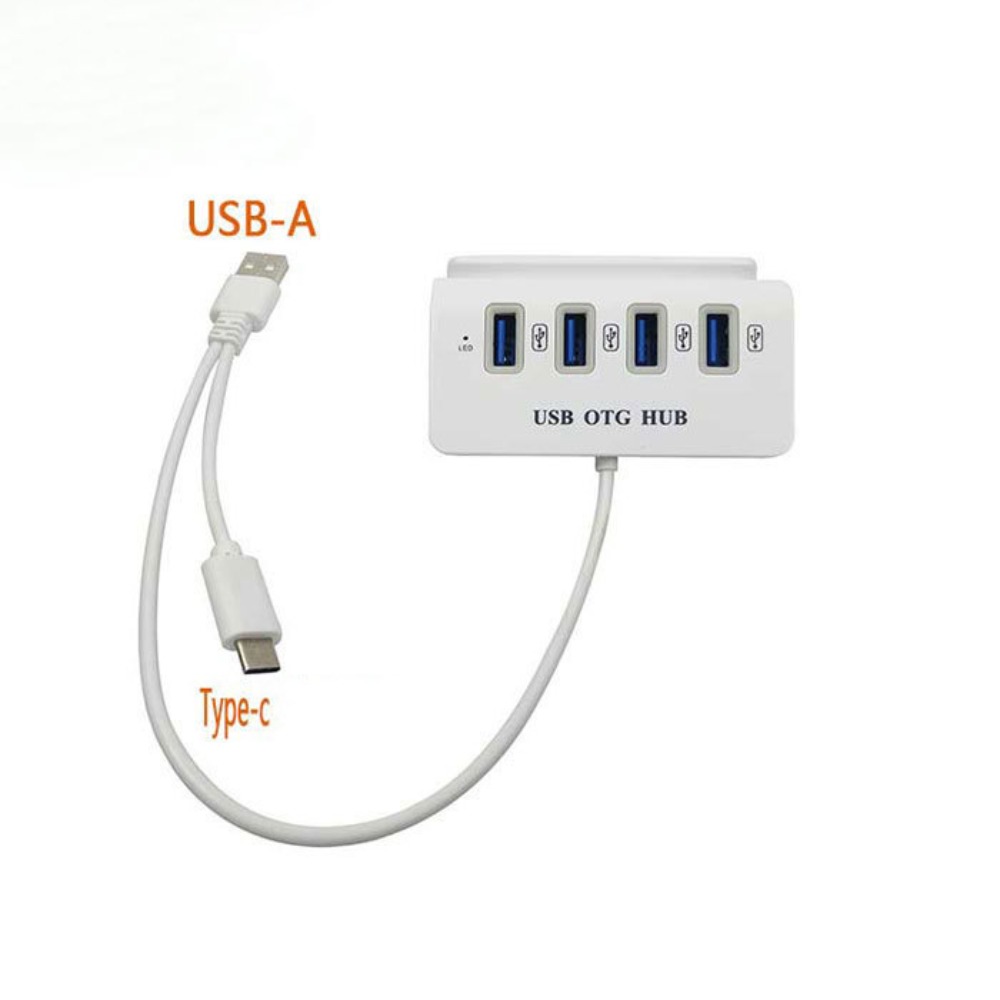 OTG Hub USB OTG HUB USB2.0 4 i - Usb C Docking Hub recension och pris