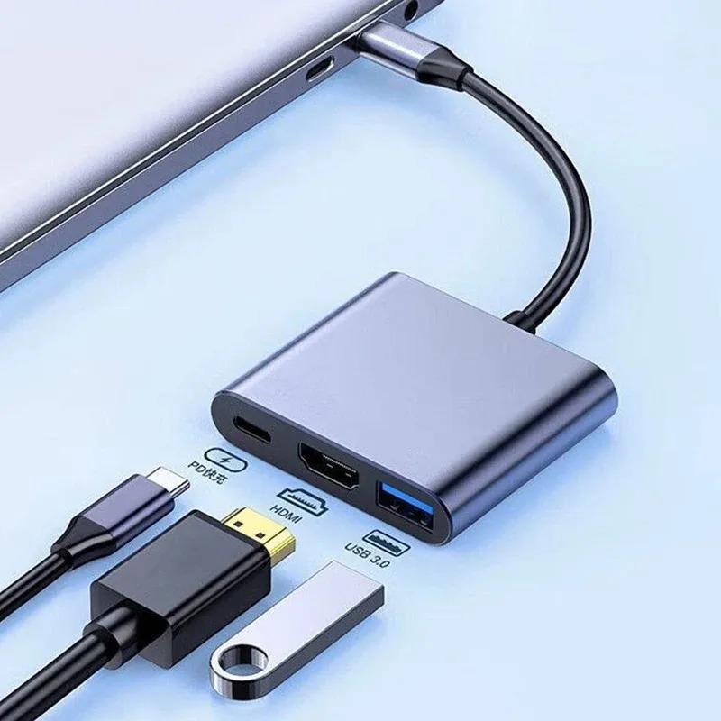 USB C HUB 3in1 Type C 3.0 to H - Usb C Docking Hub recension och pris