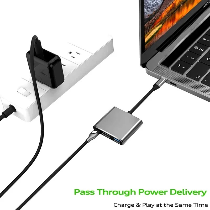 USB C HUB 3in1 Type C 3.0 to H - Usb C Docking Hub recension och pris