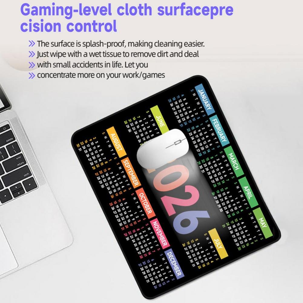 2026 Calendar Mouse Pad Waterp - Laptop Accessories Gaming recension och pris