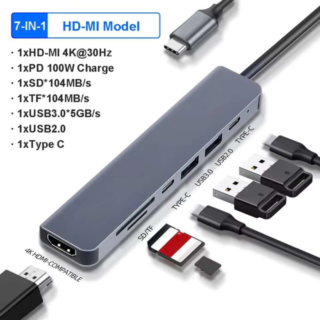 4/7/8/11in1 Docking Hub 4K USB - Usb C Docking Hub recension och pris