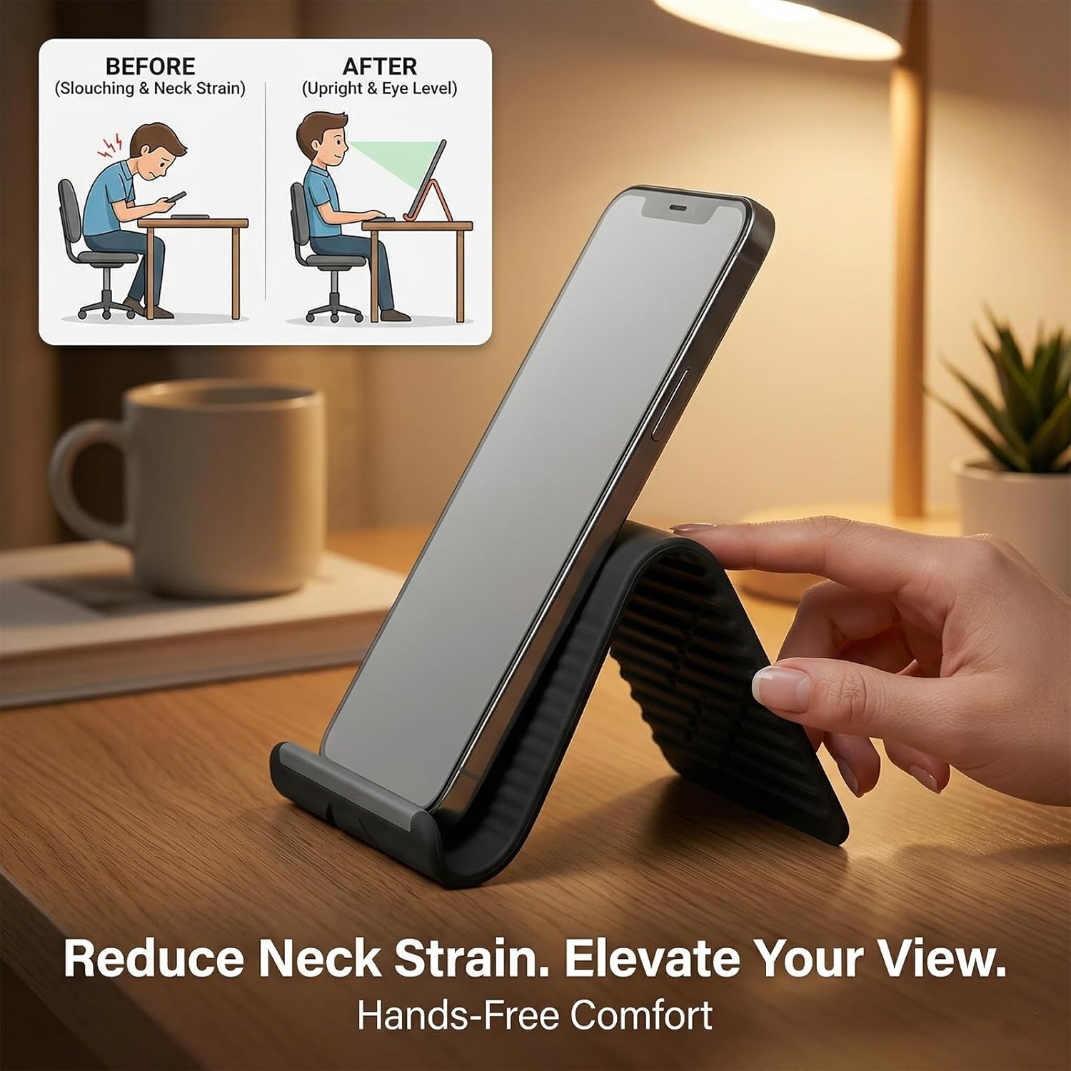 Flexible Foldable Silicone Pho - Laptop Accessories Organizer recension och pris