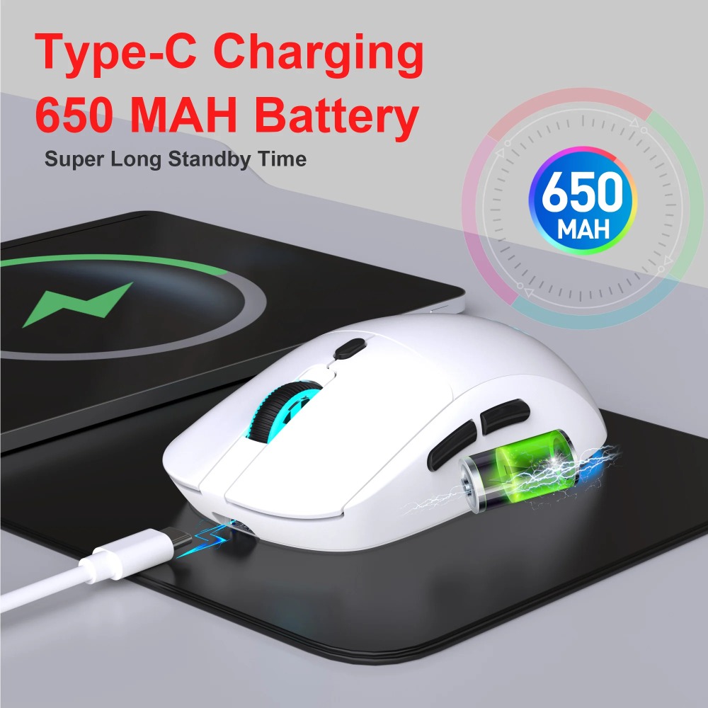 2.4G Wireless Rechargeable Mou - Laptop Accessories Rgb recension och pris