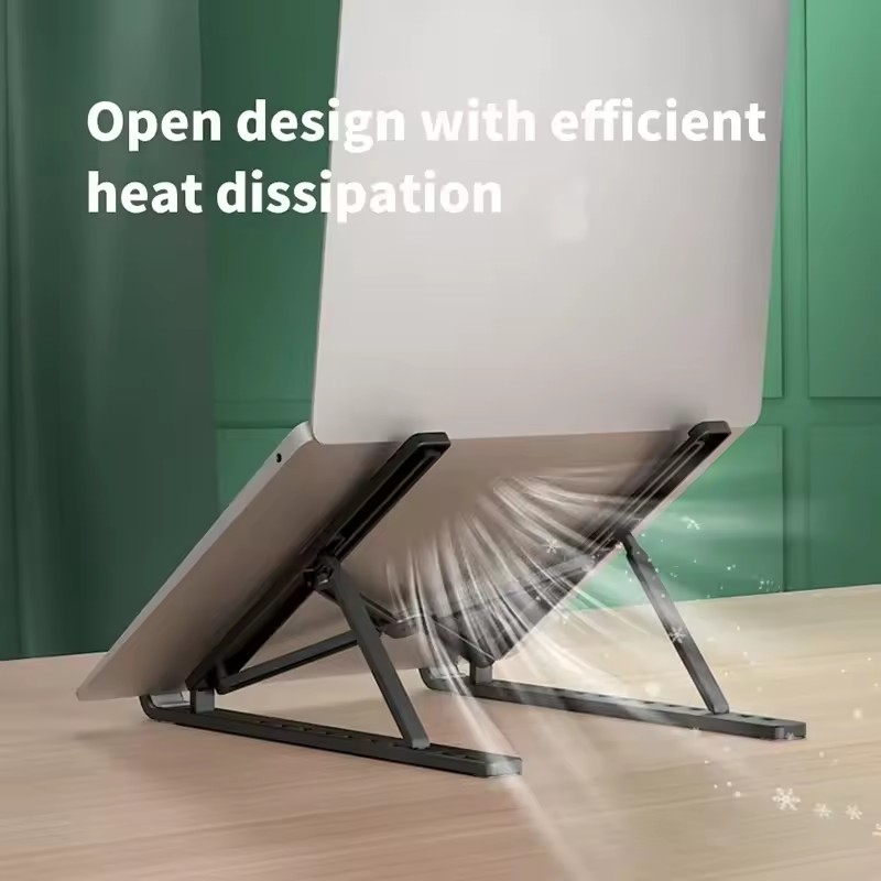 Foldable Laptop Stand Adjustab - Laptop Accessories Organizer recension och pris