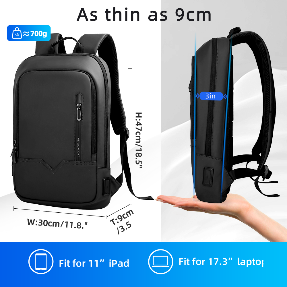 HK Slim Business Backpack for  - Laptop Accessories Organizer recension och pris