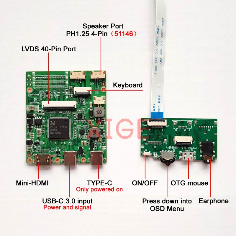 Fit LP173WD1(TL)-TLA1/TLB2/TLC - Monitor Portable Usb recension och pris