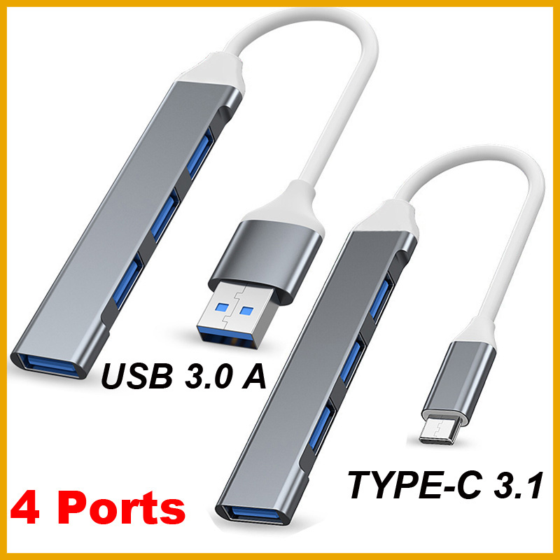 USB 3.0 TYPE-C 3.1 4 Port USB  - Usb C Docking Hub recension och pris
