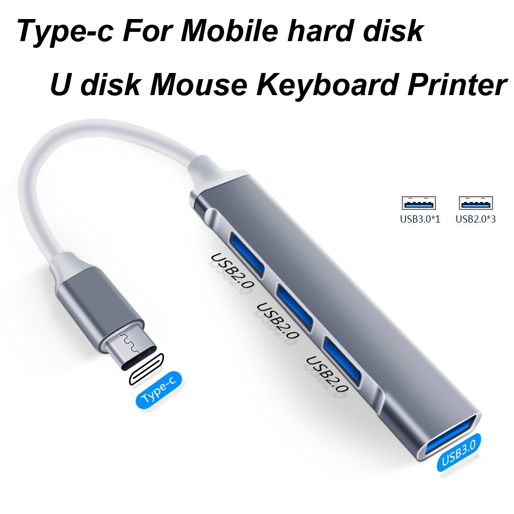 USB 3.0 TYPE-C 3.1 4 Port USB  - Usb C Docking Hub recension och pris