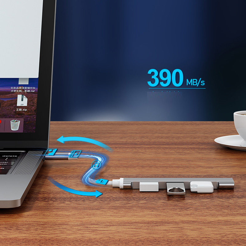 USB 3.0 TYPE-C 3.1 4 Port USB  - Usb C Docking Hub recension och pris