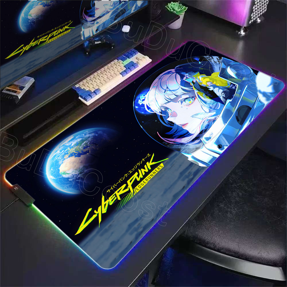 HD Anime Girl Mouse Pad RGB De - Laptop Accessories Rgb recension och pris