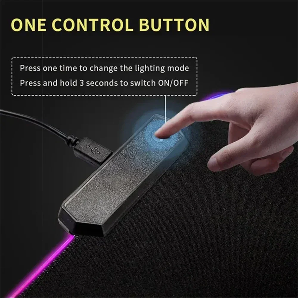 HD Anime Girl Mouse Pad RGB De - Laptop Accessories Rgb recension och pris
