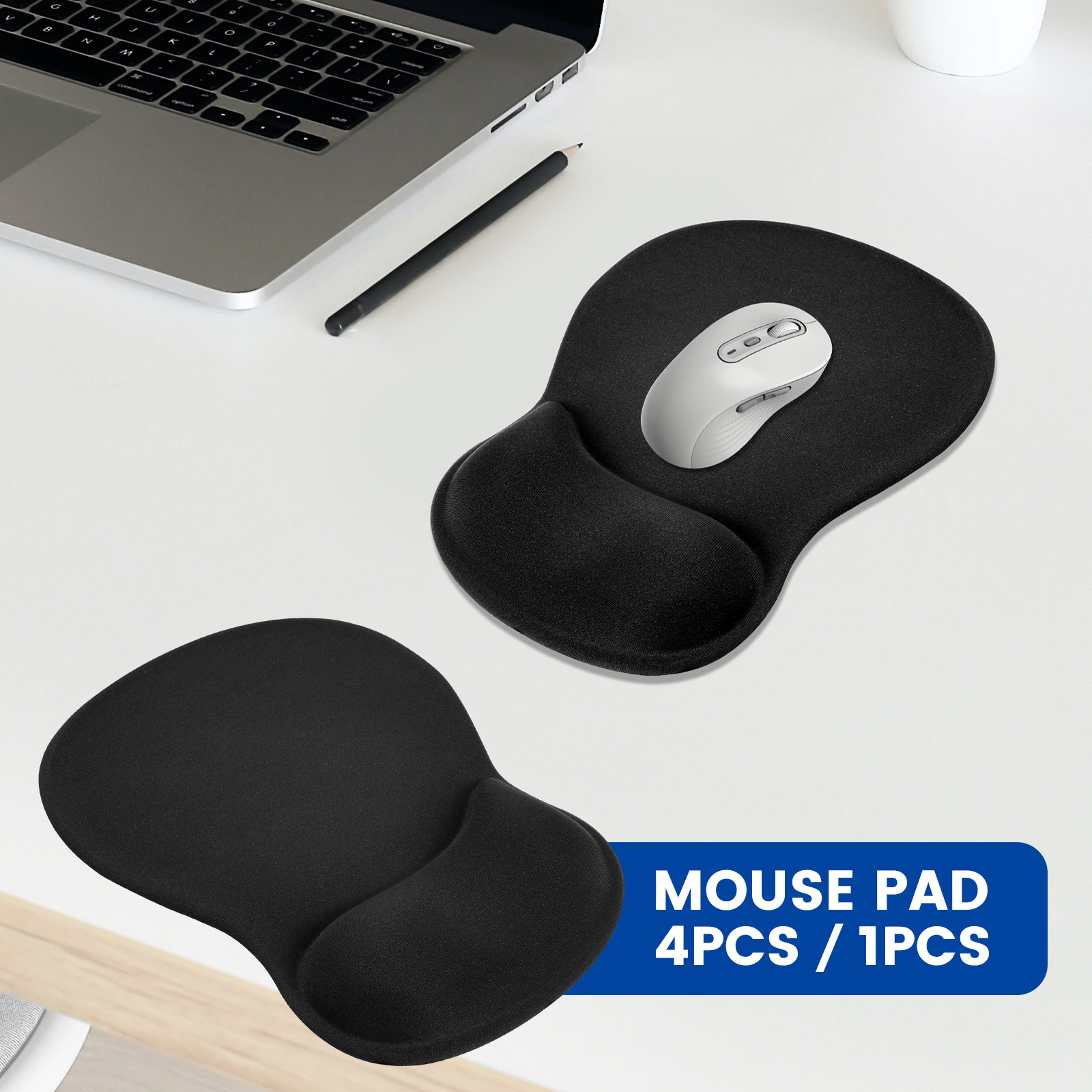 1/4 Pcs Ergonomic Mouse Pad No - Laptop Accessories For Wrist Support recension och pris