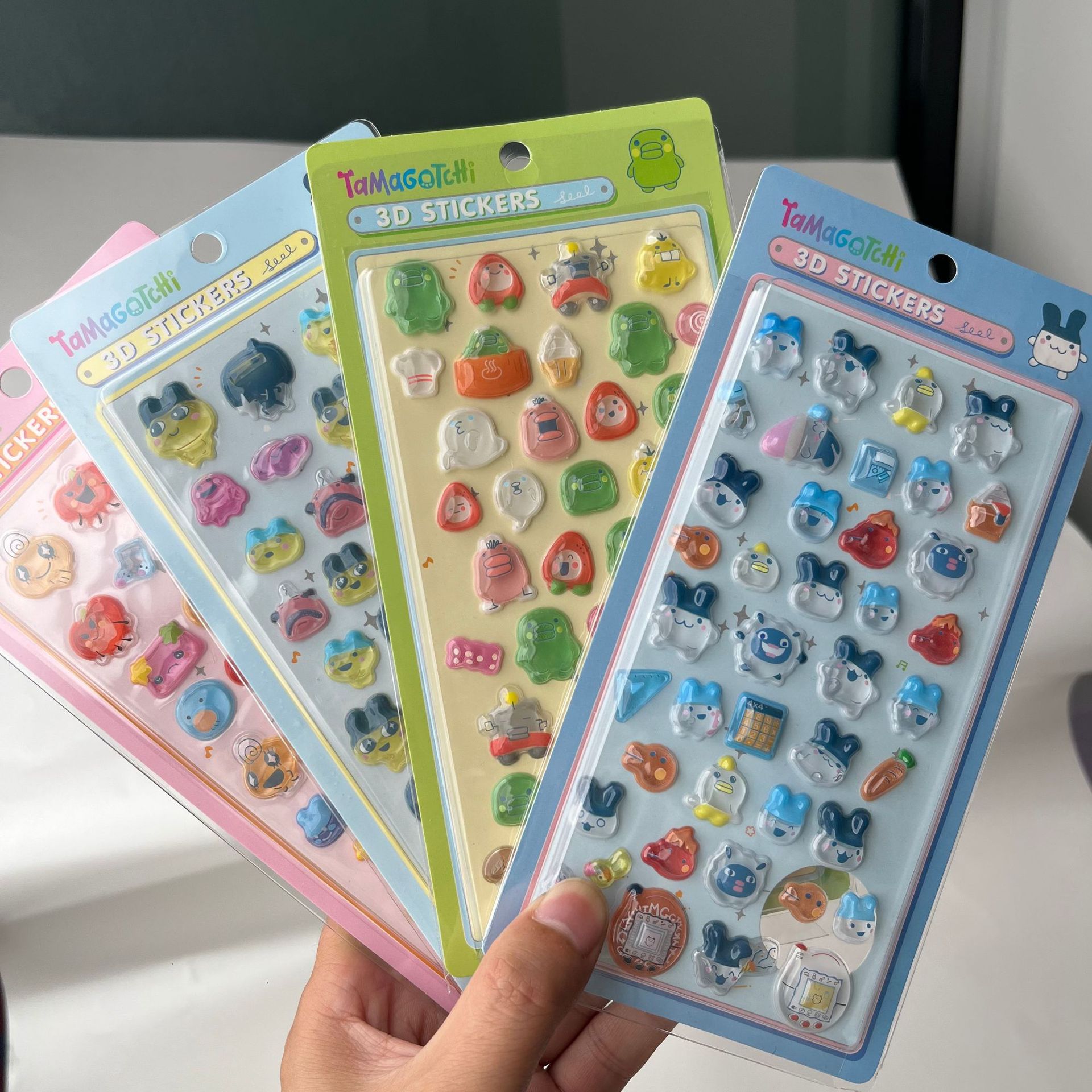Cute Tamagotchi 3D Puffy Stick - Laptop Accessories Wholesale recension och pris