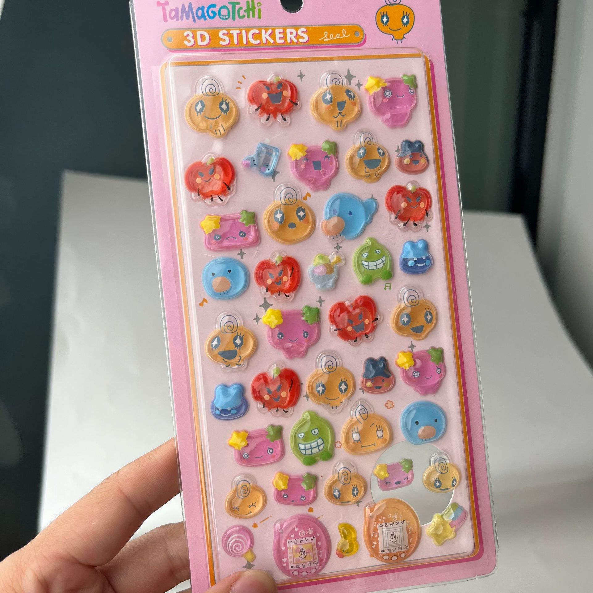 Cute Tamagotchi 3D Puffy Stick - Laptop Accessories Wholesale recension och pris
