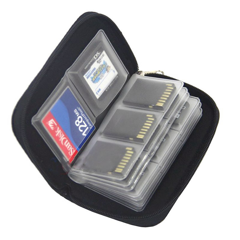 22 in 1 Game Memory Card Stora - Laptop Accessories Travel Case recension och pris