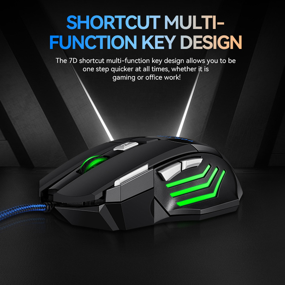 KEBIDUMEI USB Wired Gaming Mou - Laptop Accessories Rgb recension och pris