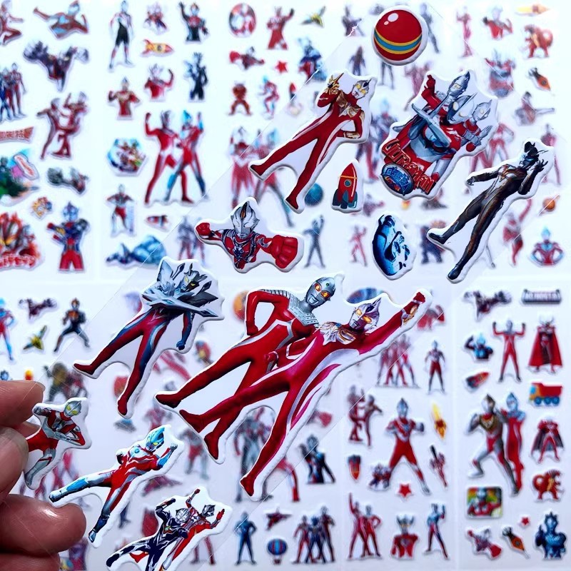 10pcs Cartoon Ultraman 3D Bubb - Laptop Accessories For Protection recension och pris