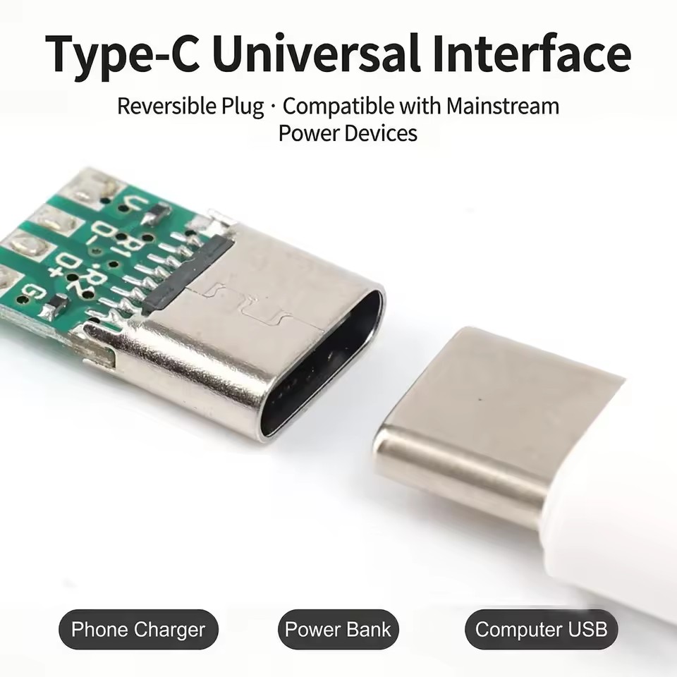 USB Type C Connectors 5 Pin/6  - Usb C Power Adapter recension och pris