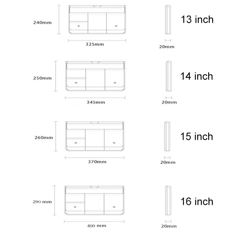 Laptop Sleeve Bag Carrying Cas - Laptop Accessories Travel Case recension och pris