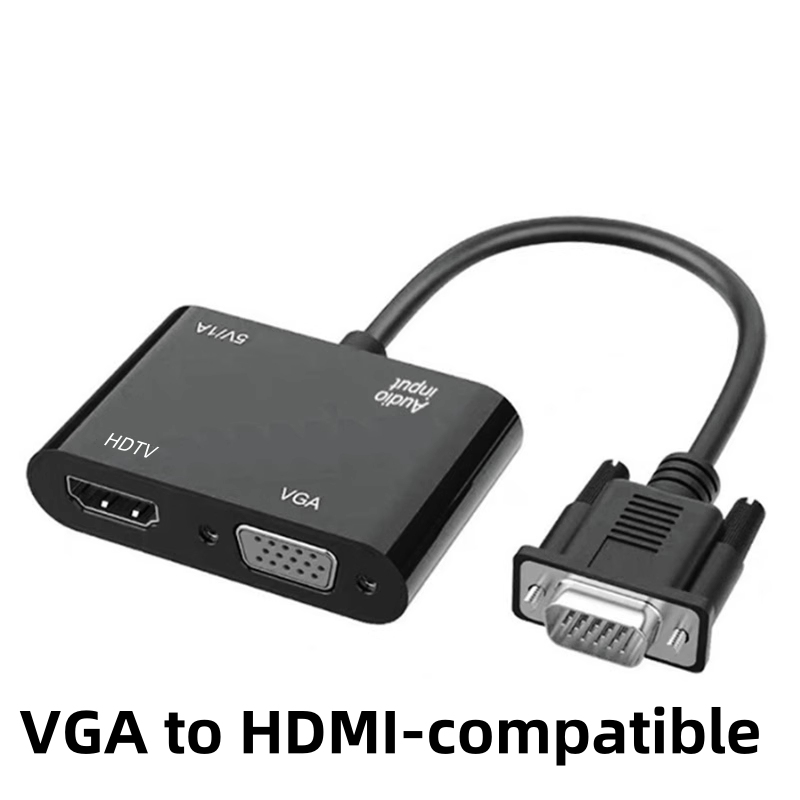 VGA(Host) to VGA/HDMI-compatib - Monitor Portable Usb recension och pris