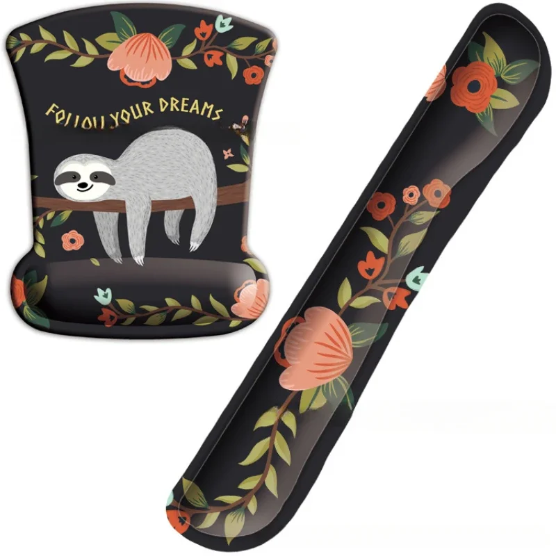 Cute Sloth Memory Foam Wrist R - Laptop Accessories For Wrist Support recension och pris
